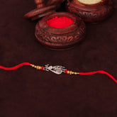 925 Silver Krishna Rakhi For Brother